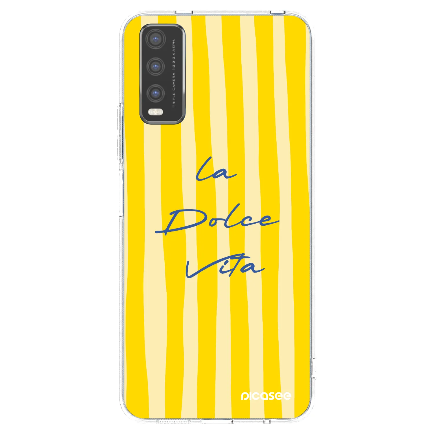 Picasee átlátszó szilikon tok az alábbi mobiltelefonokra Vivo Y20s - Ladolcevita