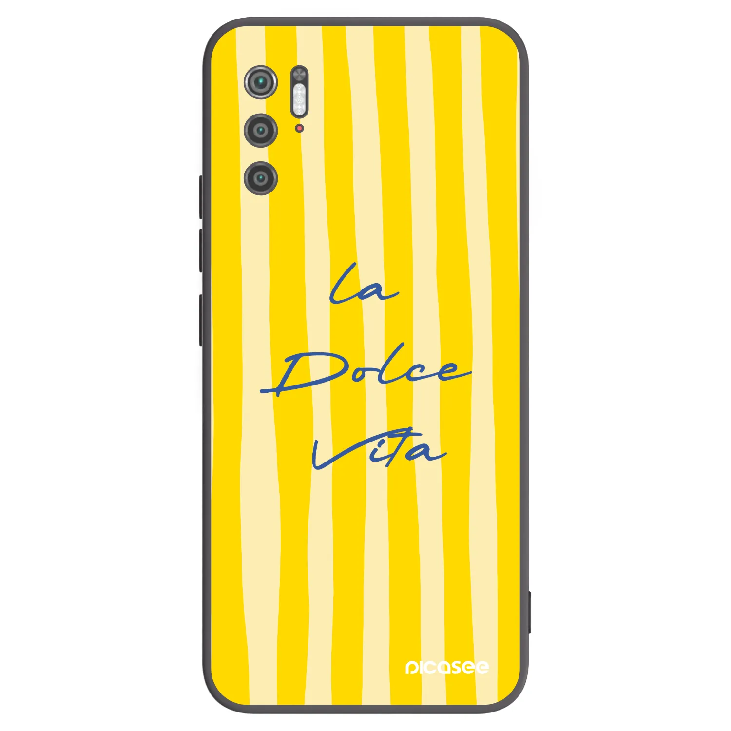 Picasee fekete szilikon tok az alábbi mobiltelefonokra Xiaomi Poco M3 Pro 5G - Ladolcevita