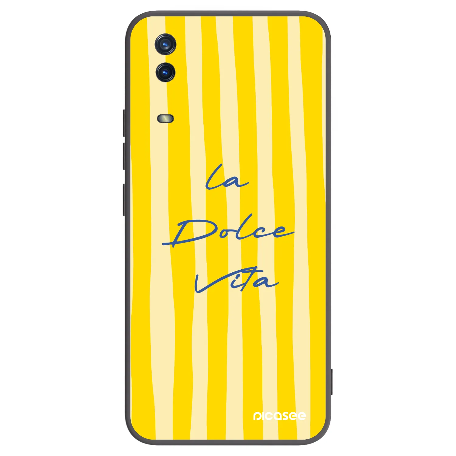 Picasee fekete szilikon tok az alábbi mobiltelefonokra Vivo Y11s - Ladolcevita