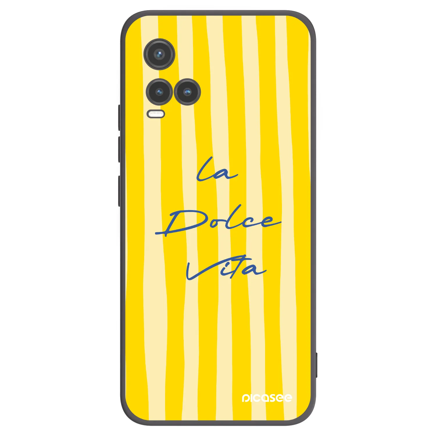 Picasee fekete szilikon tok az alábbi mobiltelefonokra Vivo Y33s - Ladolcevita