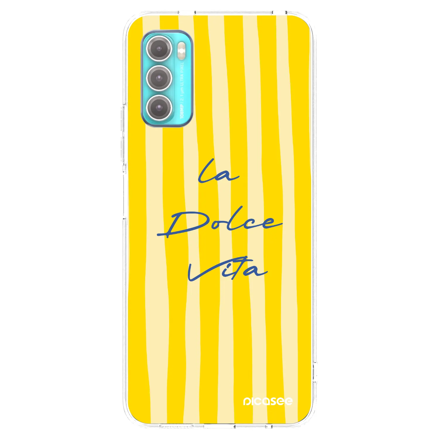 Picasee átlátszó szilikon tok az alábbi mobiltelefonokra Motorola Moto G60 - Ladolcevita