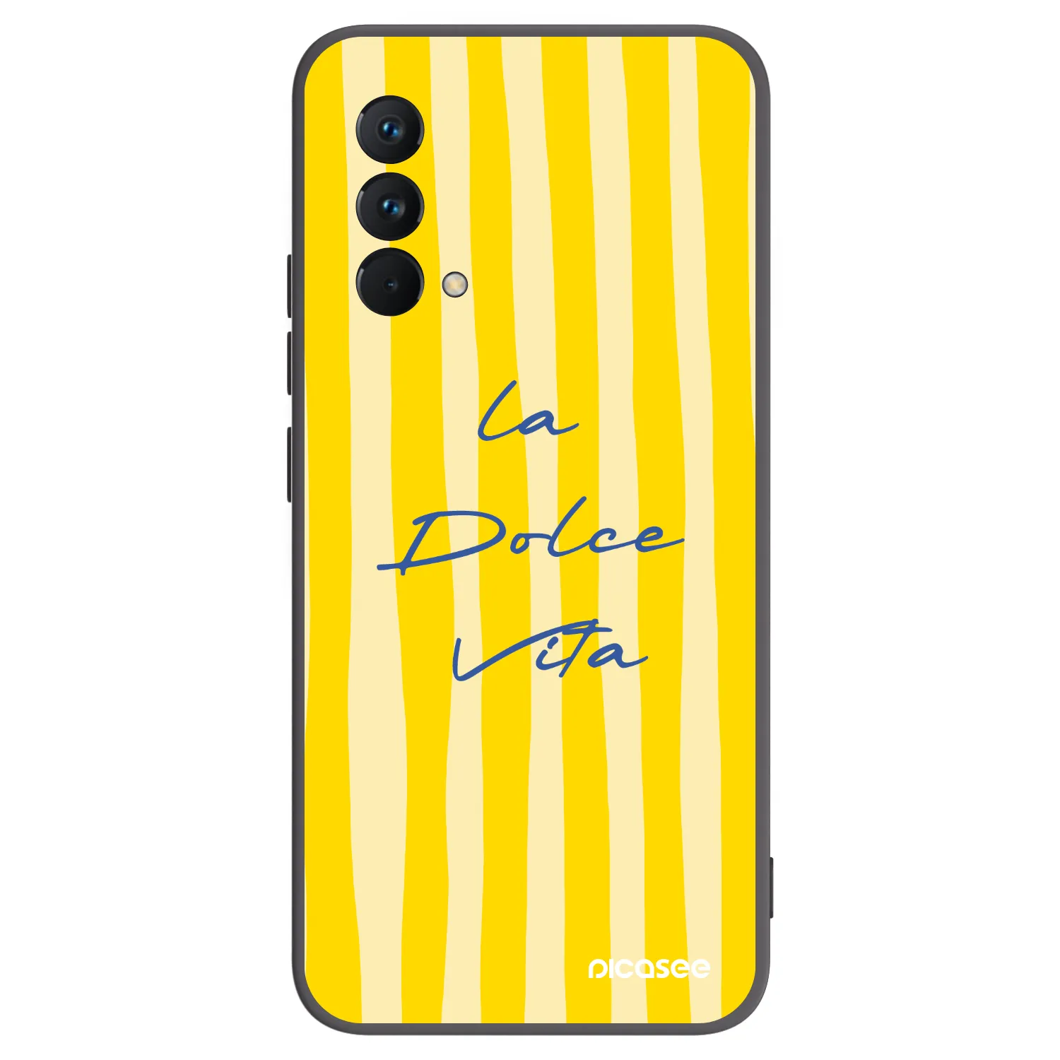 Picasee fekete szilikon tok az alábbi mobiltelefonokra Realme GT Master Edition 5G - Ladolcevita