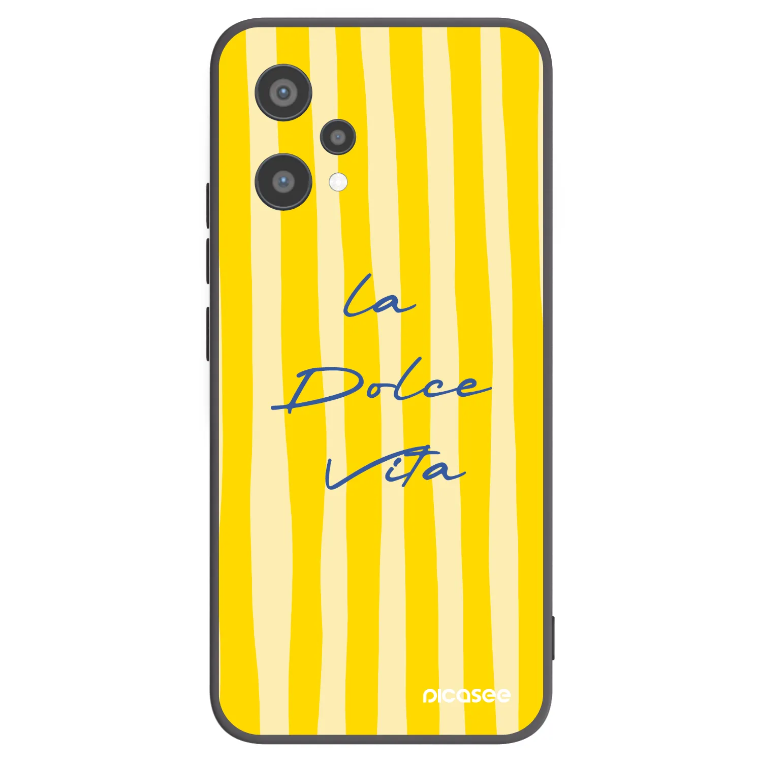 Picasee fekete szilikon tok az alábbi mobiltelefonokra Realme 9 Pro 5G - Ladolcevita