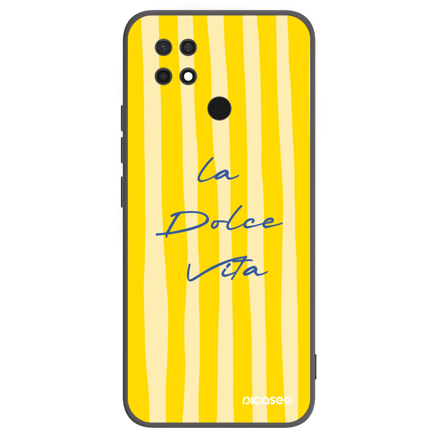 Picasee fekete szilikon tok az alábbi mobiltelefonokra Xiaomi Redmi 10C - Ladolcevita