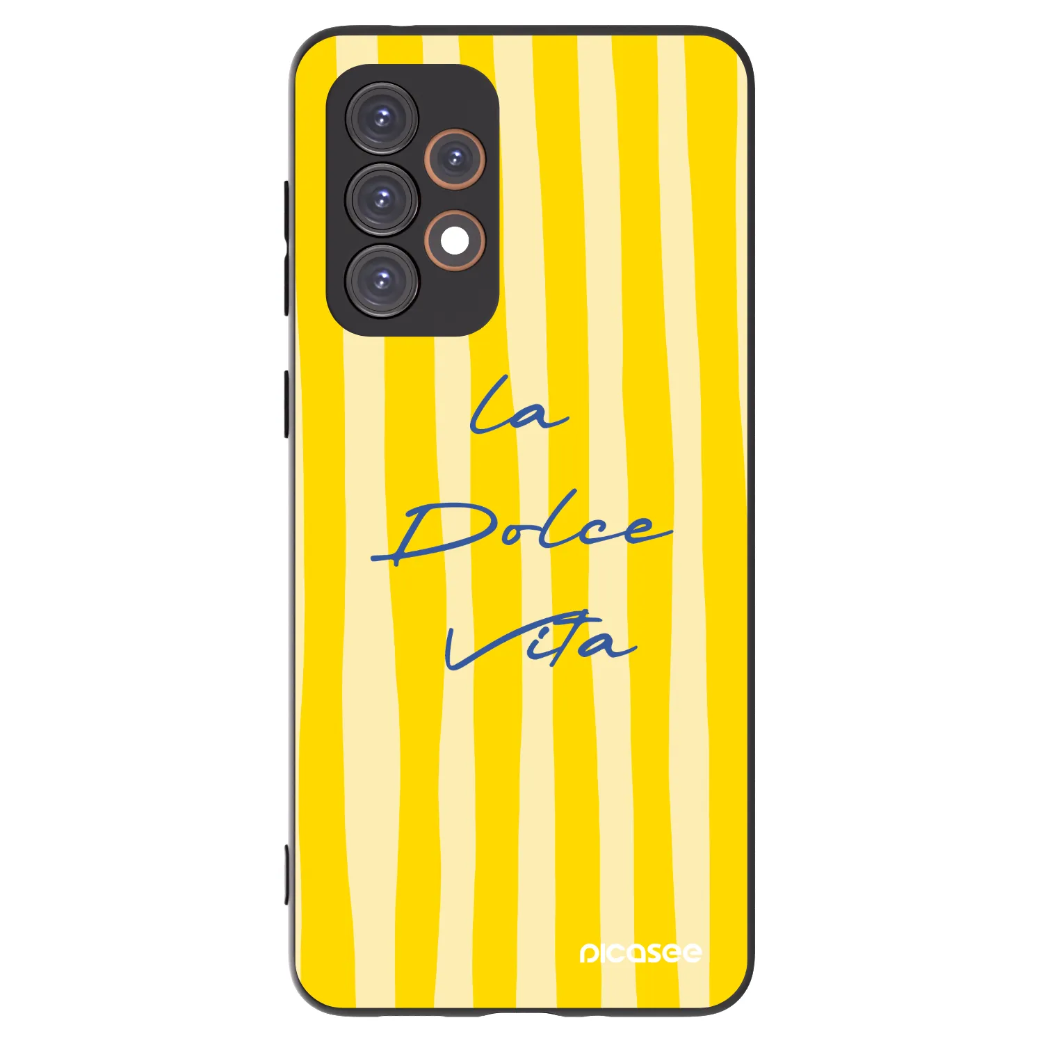 Picasee fekete szilikon tok az alábbi mobiltelefonokra Samsung Galaxy A33 5G A336 - Ladolcevita