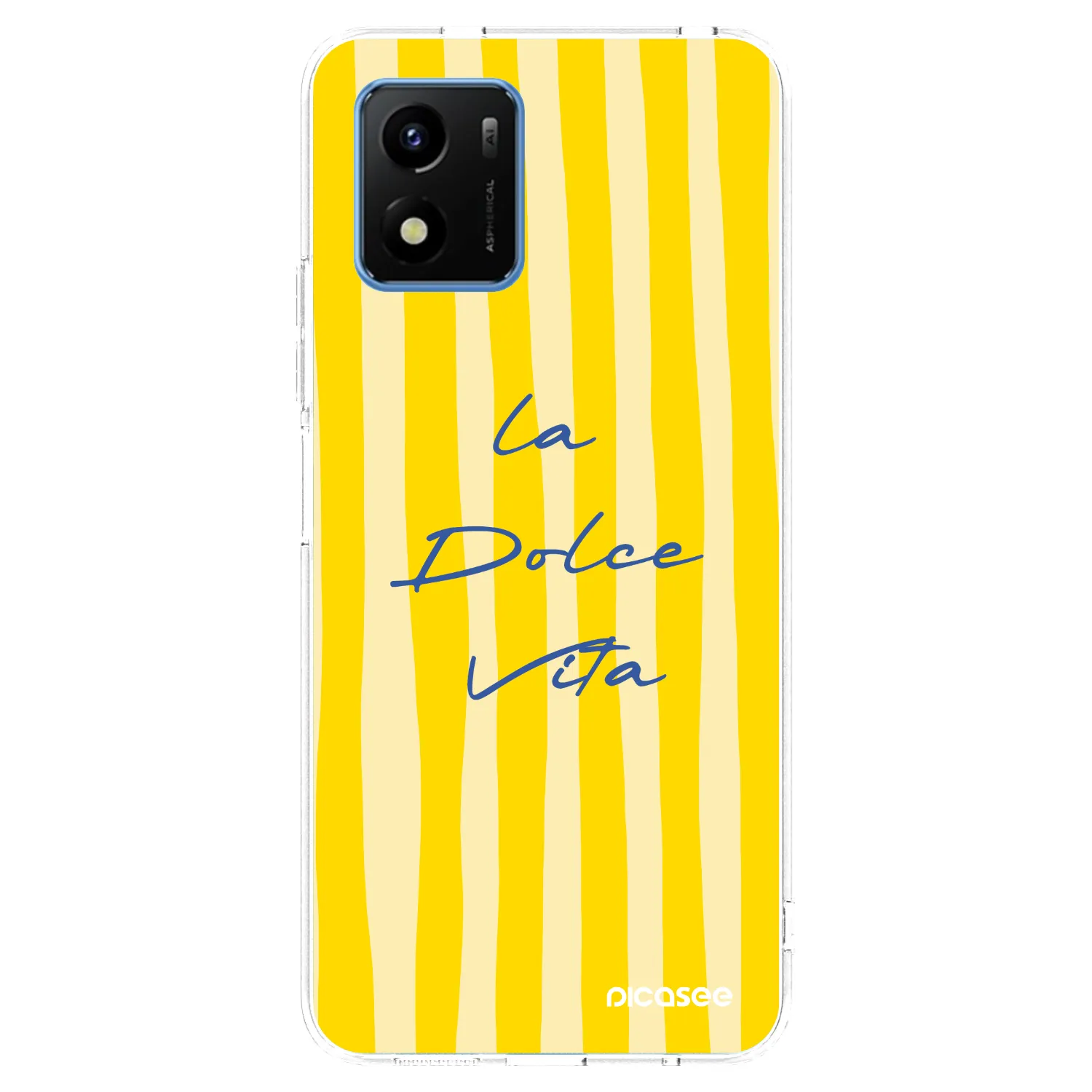 Picasee átlátszó szilikon tok az alábbi mobiltelefonokra Vivo Y01 - Ladolcevita