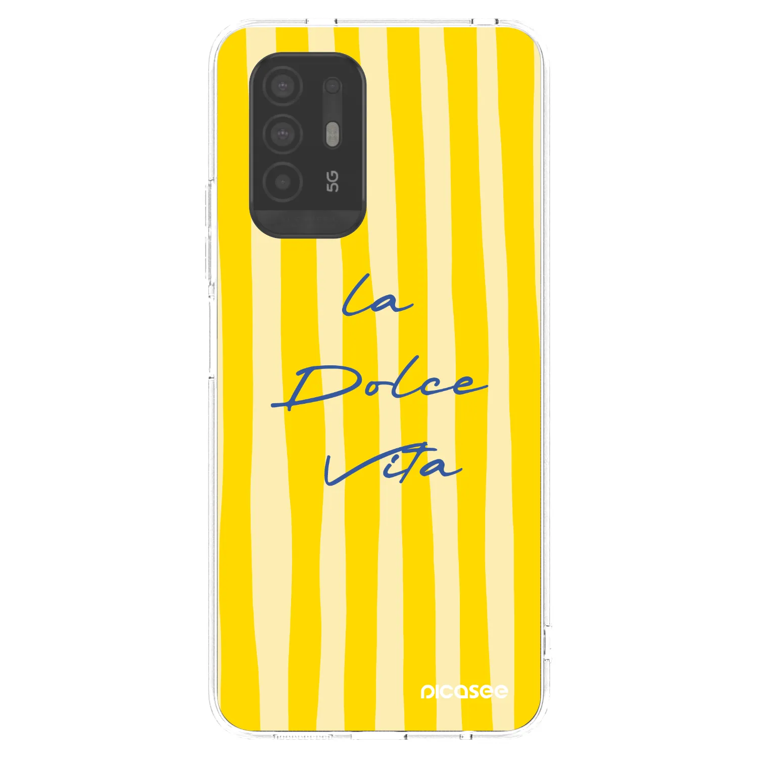 Picasee átlátszó szilikon tok az alábbi mobiltelefonokra OPPO A94 5G - Ladolcevita