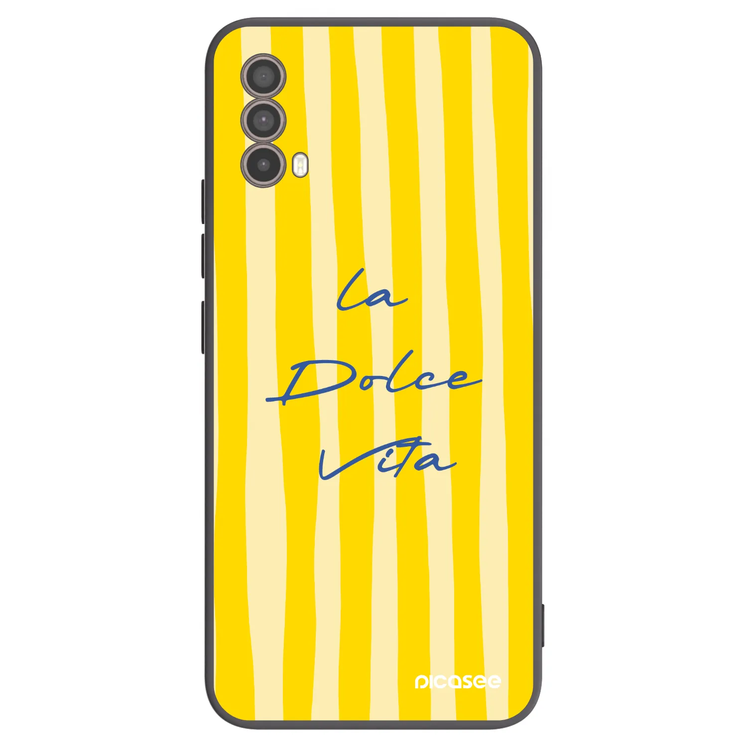 Picasee fekete szilikon tok az alábbi mobiltelefonokra Motorola Moto E40 - Ladolcevita