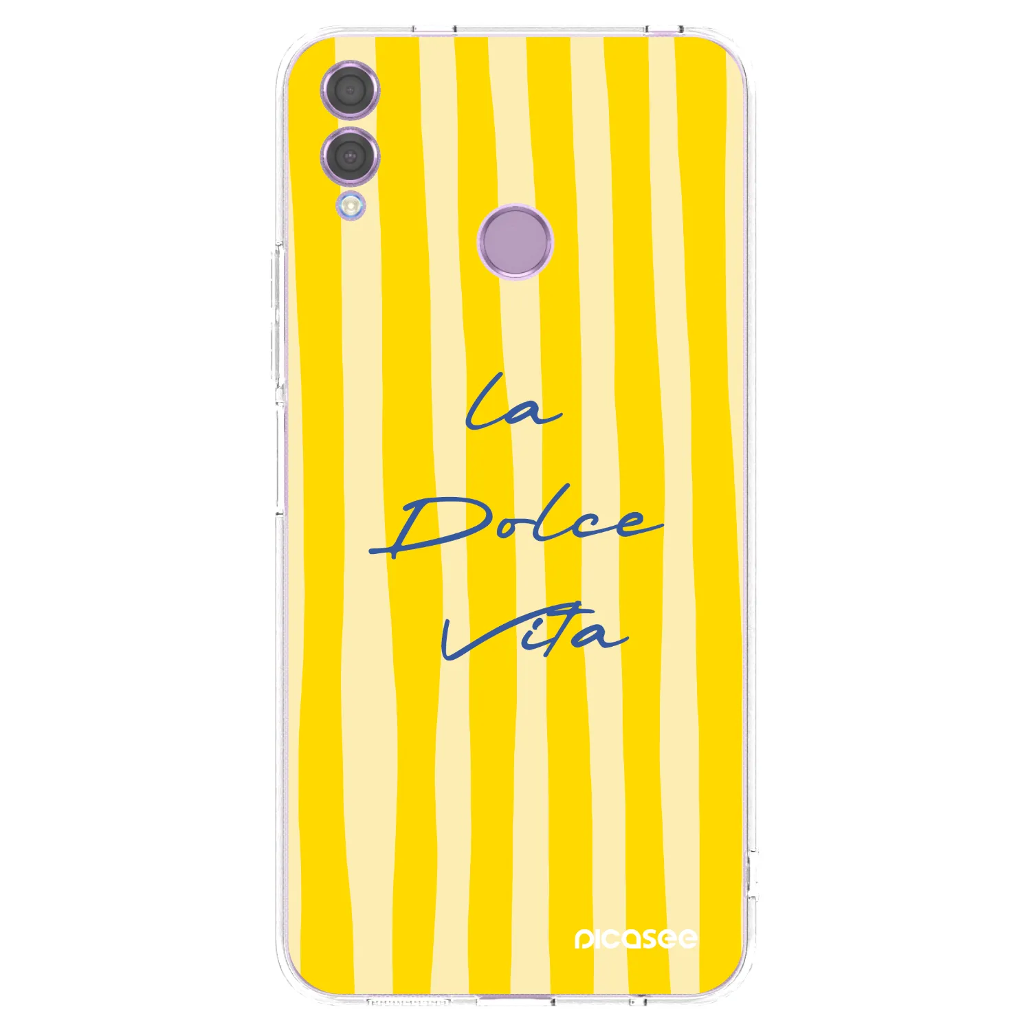 Picasee átlátszó szilikon tok az alábbi mobiltelefonokra Honor 8X - Ladolcevita