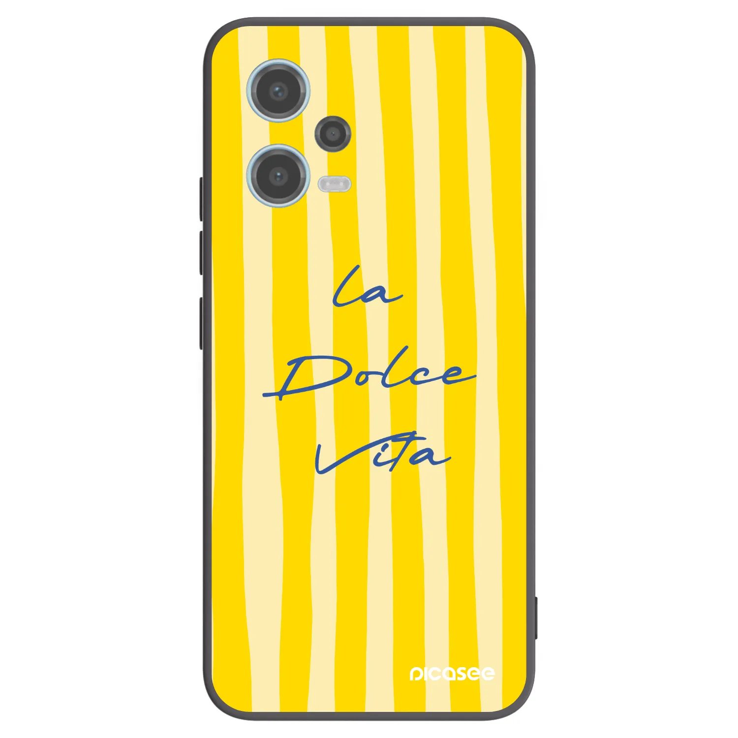 Picasee fekete szilikon tok az alábbi mobiltelefonokra Xiaomi Redmi Note 12 5G - Ladolcevita