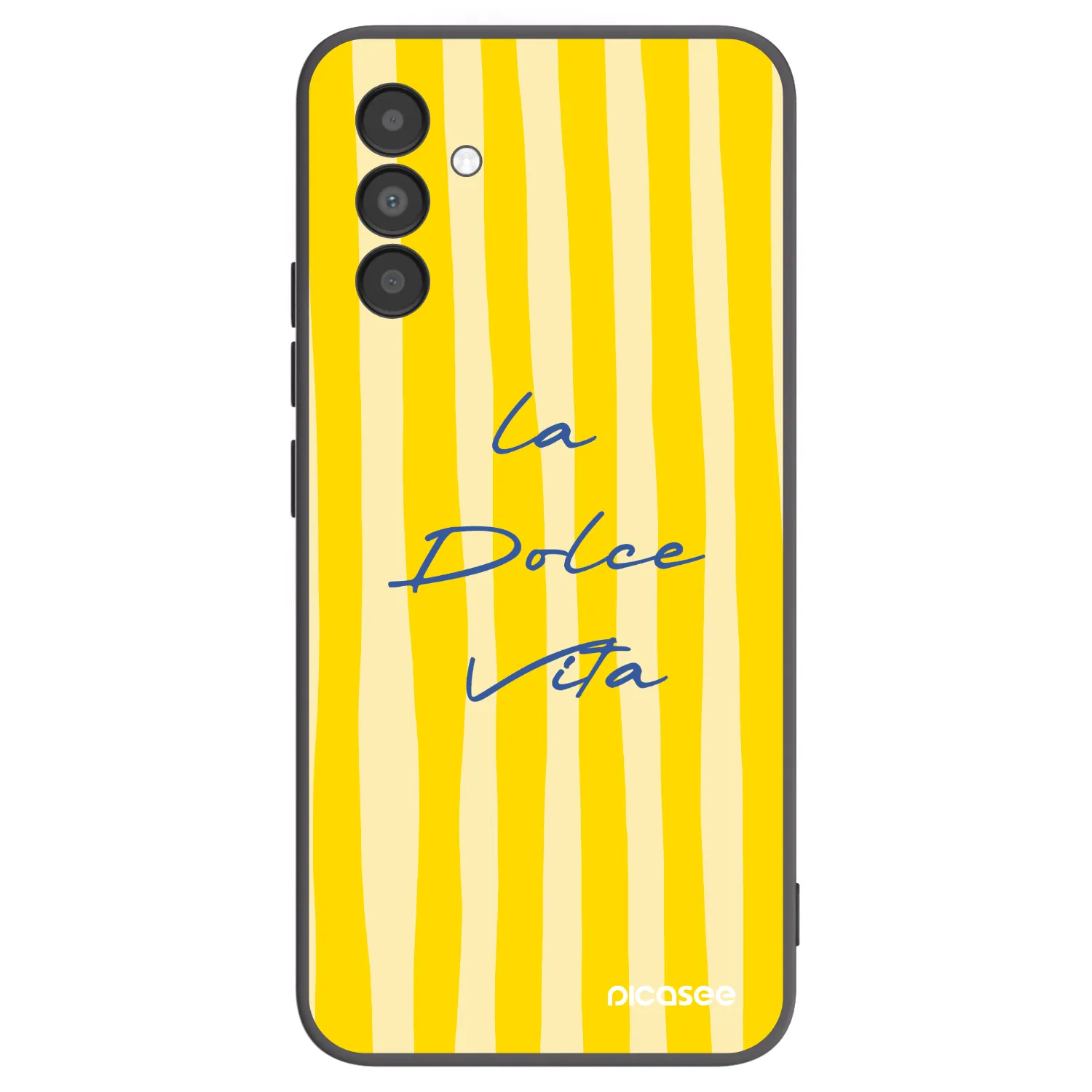 Picasee fekete szilikon tok az alábbi mobiltelefonokra Samsung Galaxy A04s A047F - Ladolcevita