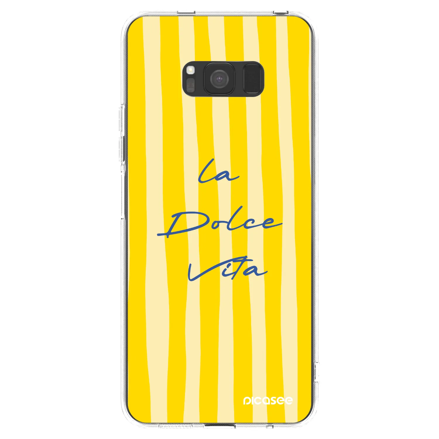 Picasee átlátszó szilikon tok az alábbi mobiltelefonokra Samsung Galaxy S8 G950F - Ladolcevita