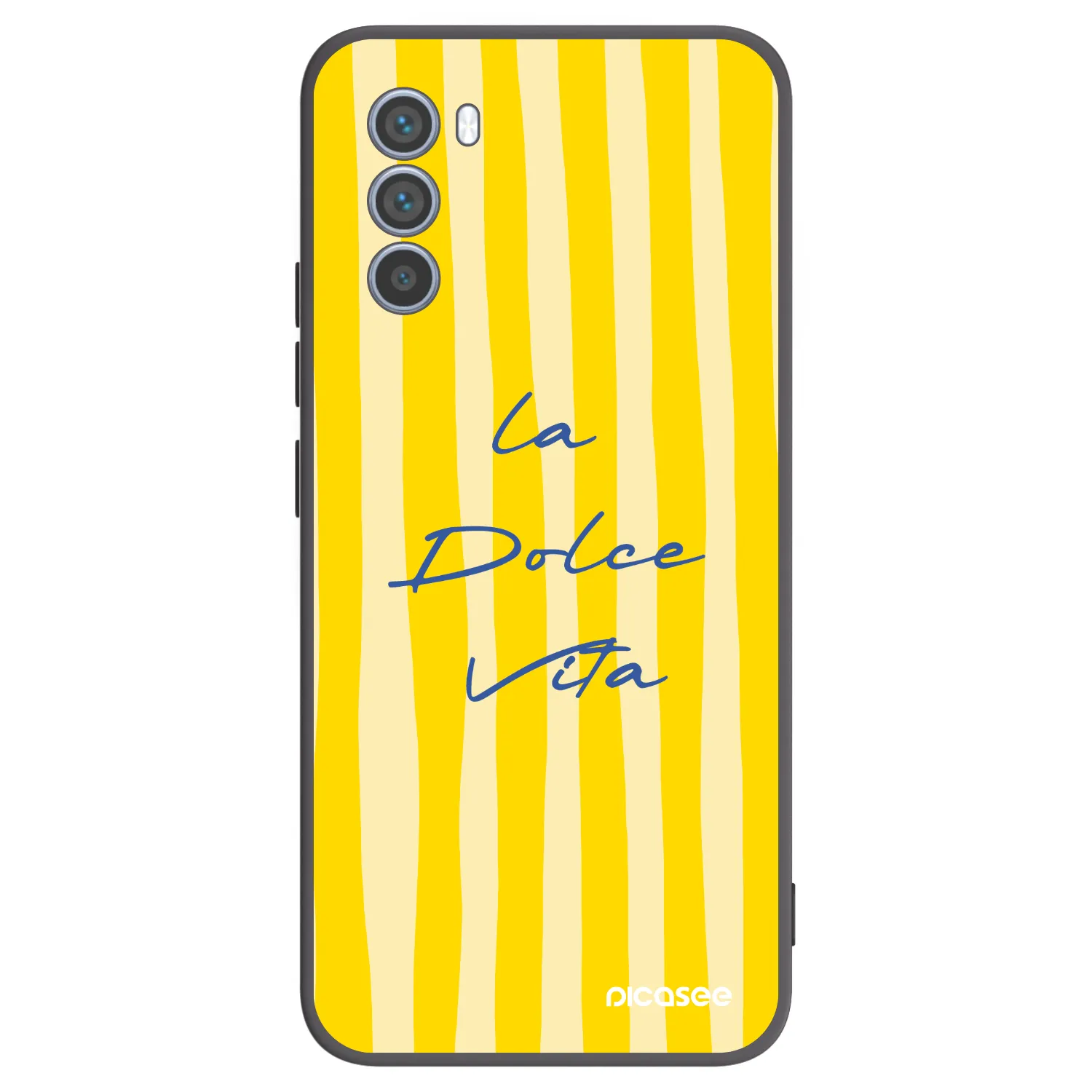 Picasee fekete szilikon tok az alábbi mobiltelefonokra Motorola Moto G62 - Ladolcevita