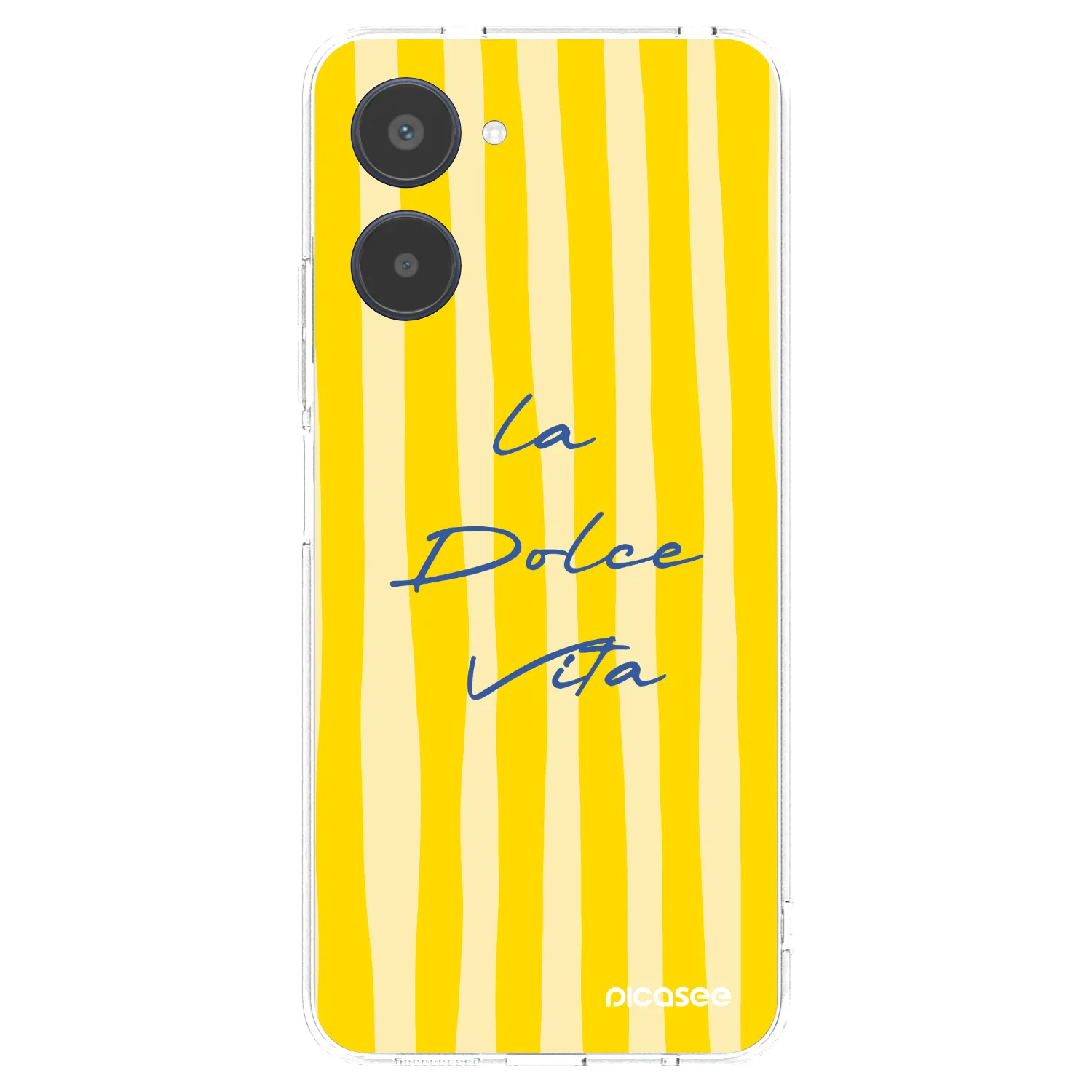 Picasee átlátszó szilikon tok az alábbi mobiltelefonokra Realme 10 4G - Ladolcevita