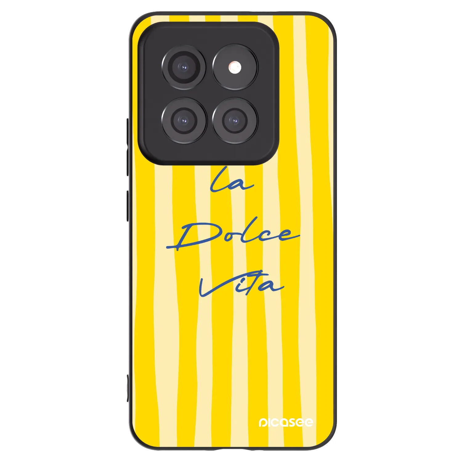 Picasee fekete szilikon tok az alábbi mobiltelefonokra Xiaomi 14 Pro - Ladolcevita