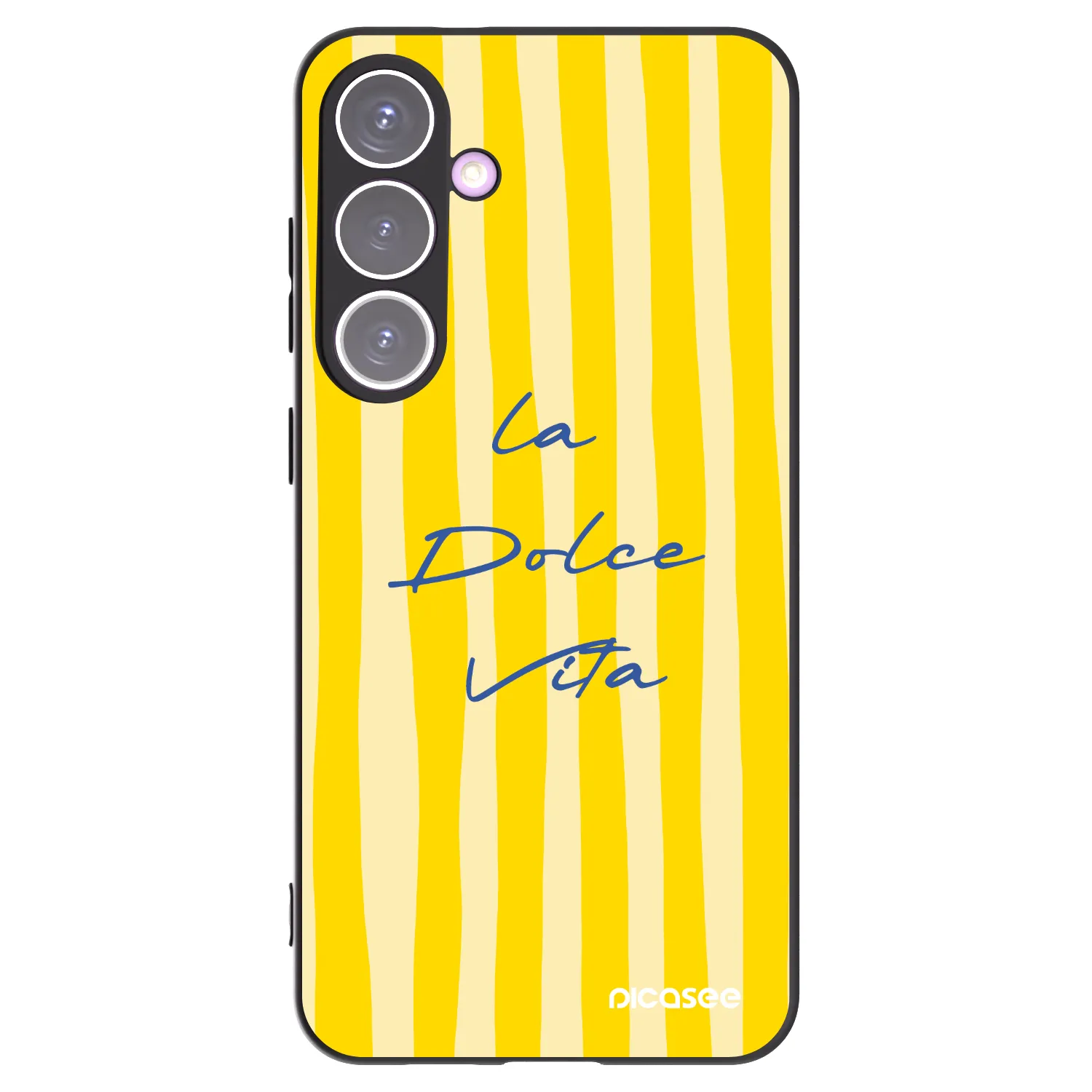 Picasee fekete szilikon tok az alábbi mobiltelefonokra Samsung Galaxy S24+ S926B 5G - Ladolcevita
