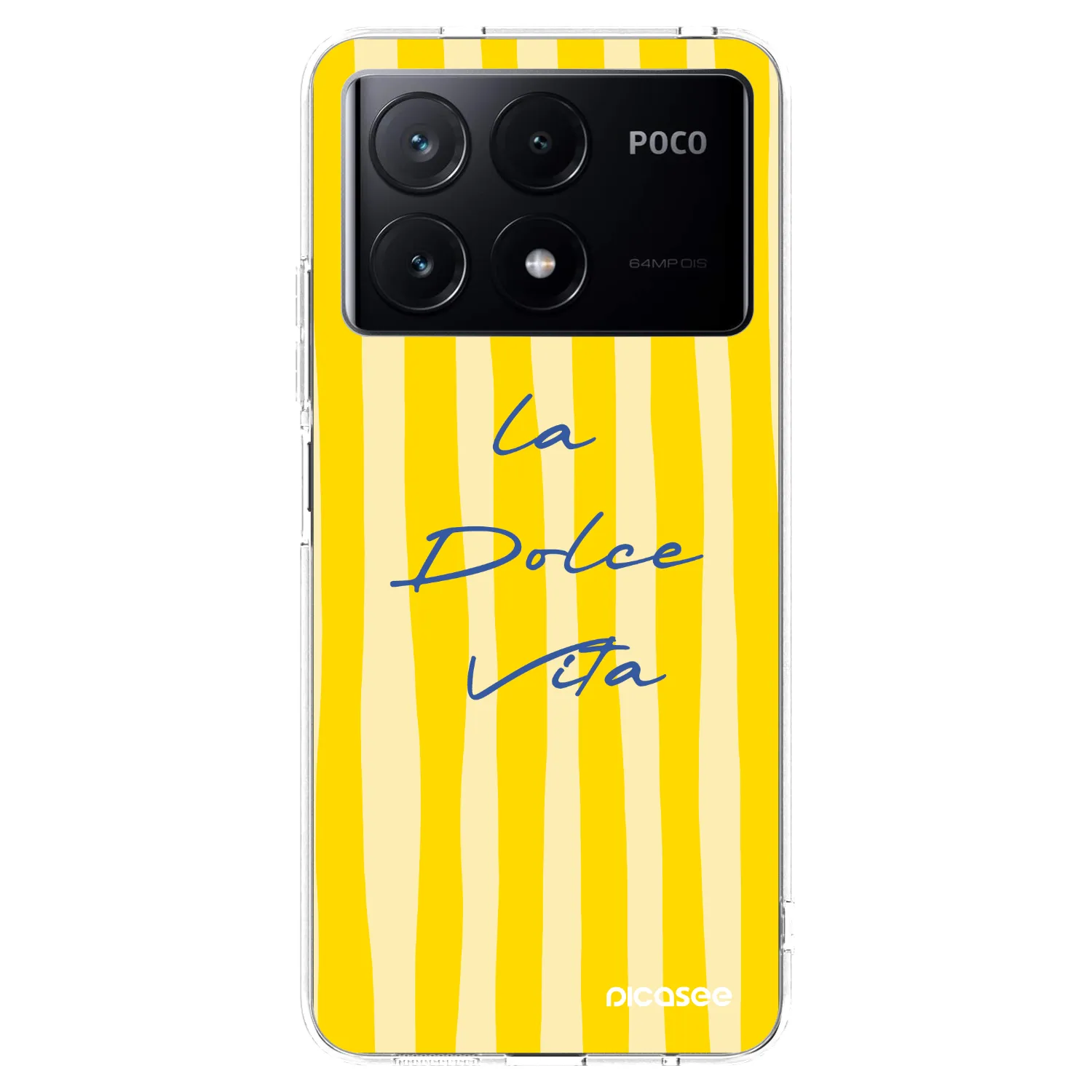 Picasee átlátszó szilikon tok az alábbi mobiltelefonokra Xiaomi Poco X6 Pro - Ladolcevita