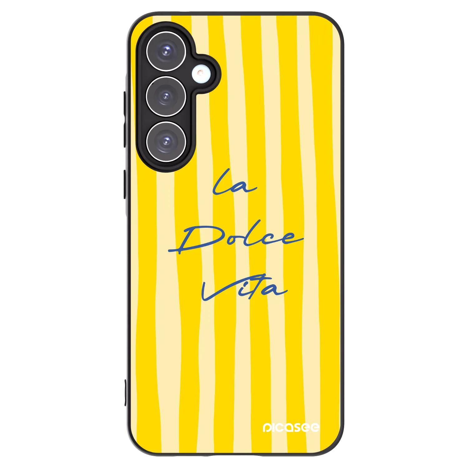 Picasee fekete szilikon tok az alábbi mobiltelefonokra Samsung Galaxy A55 5G A556B - Ladolcevita
