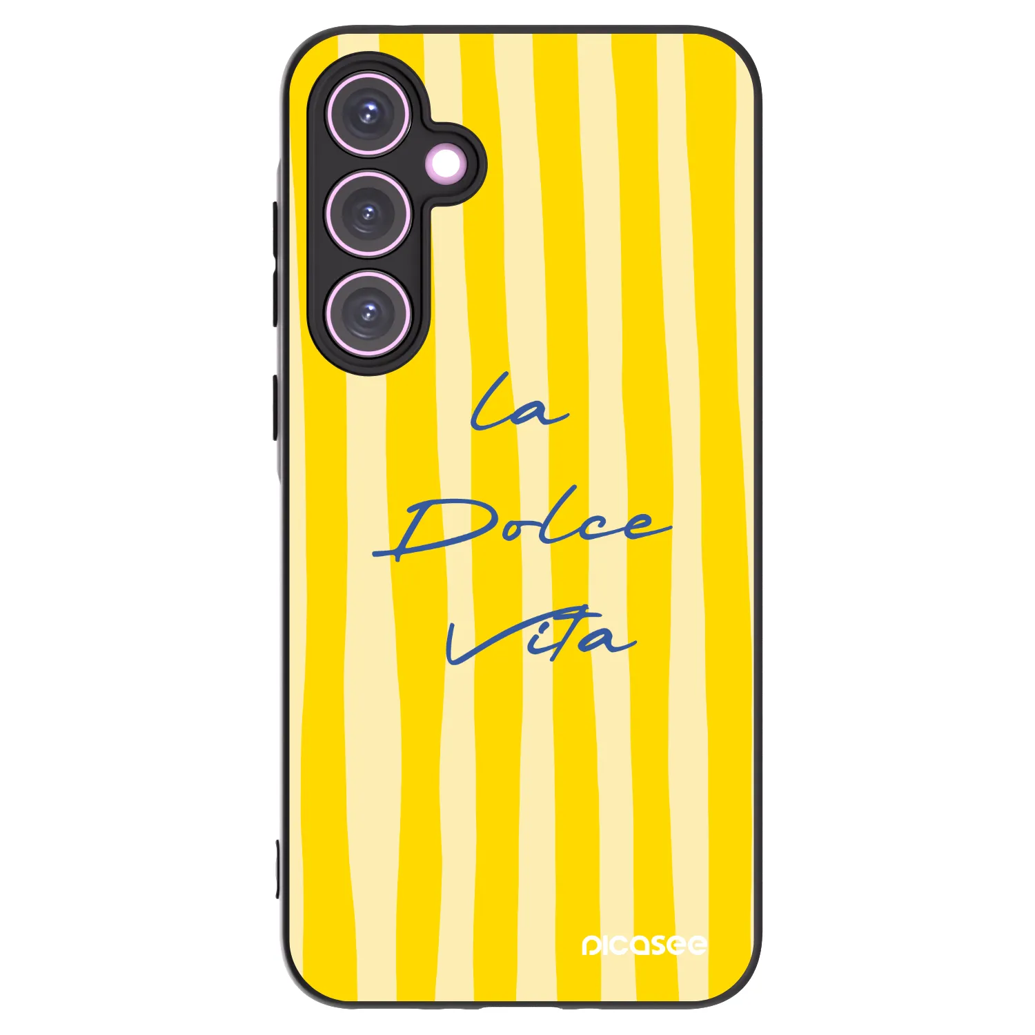 Picasee fekete szilikon tok az alábbi mobiltelefonokra Samsung Galaxy A35 5G A356B - Ladolcevita