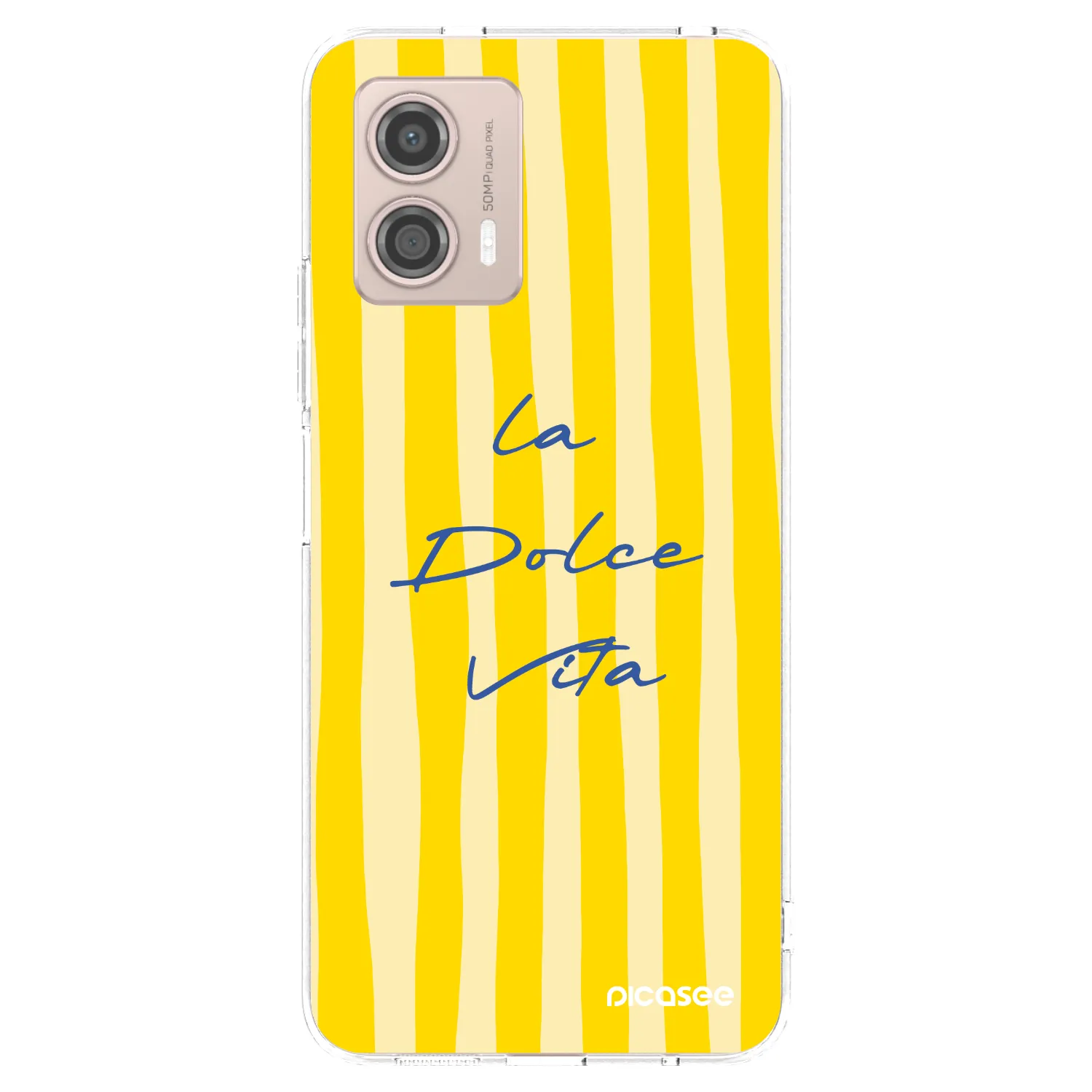 Picasee átlátszó szilikon tok az alábbi mobiltelefonokra Motorola Moto G53 5G - Ladolcevita