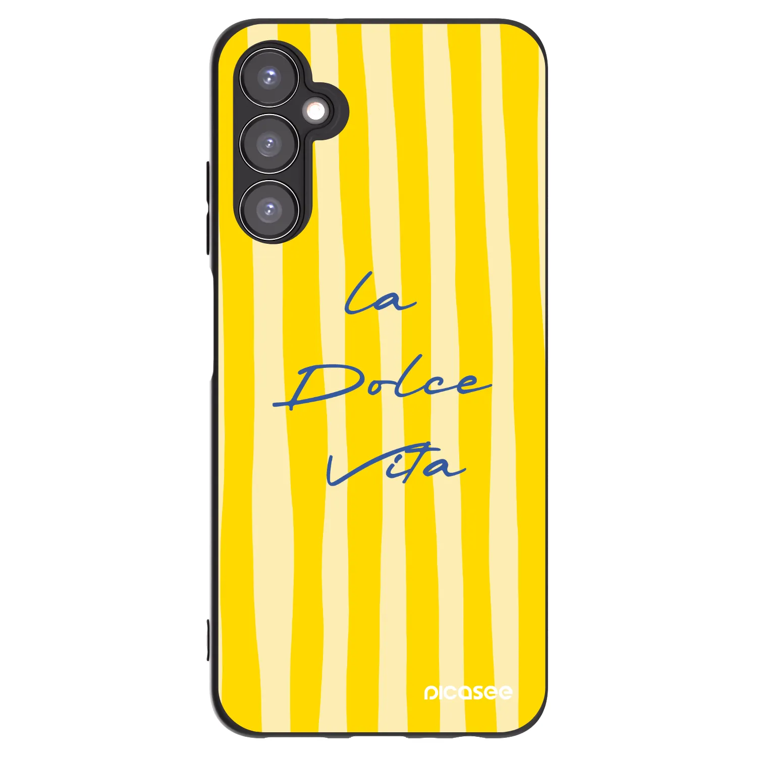 Picasee fekete szilikon tok az alábbi mobiltelefonokra Samsung Galaxy A05s A057G - Ladolcevita