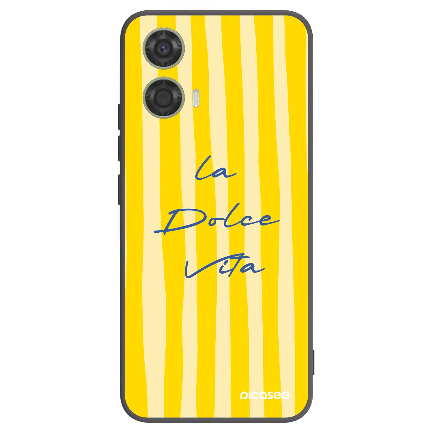 Picasee fekete szilikon tok az alábbi mobiltelefonokra Motorola Moto G24 - Ladolcevita