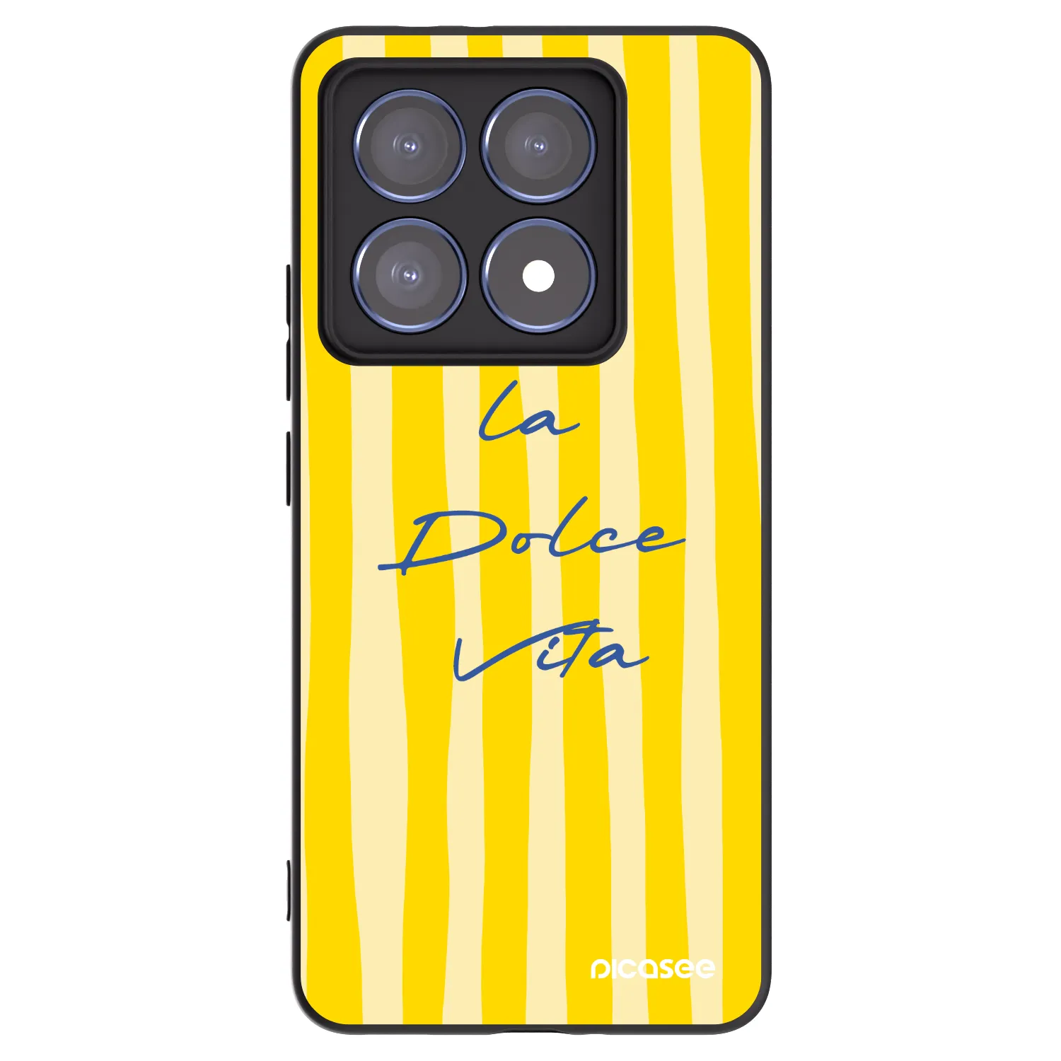 Picasee fekete szilikon tok az alábbi mobiltelefonokra Xiaomi 14T Pro - Ladolcevita