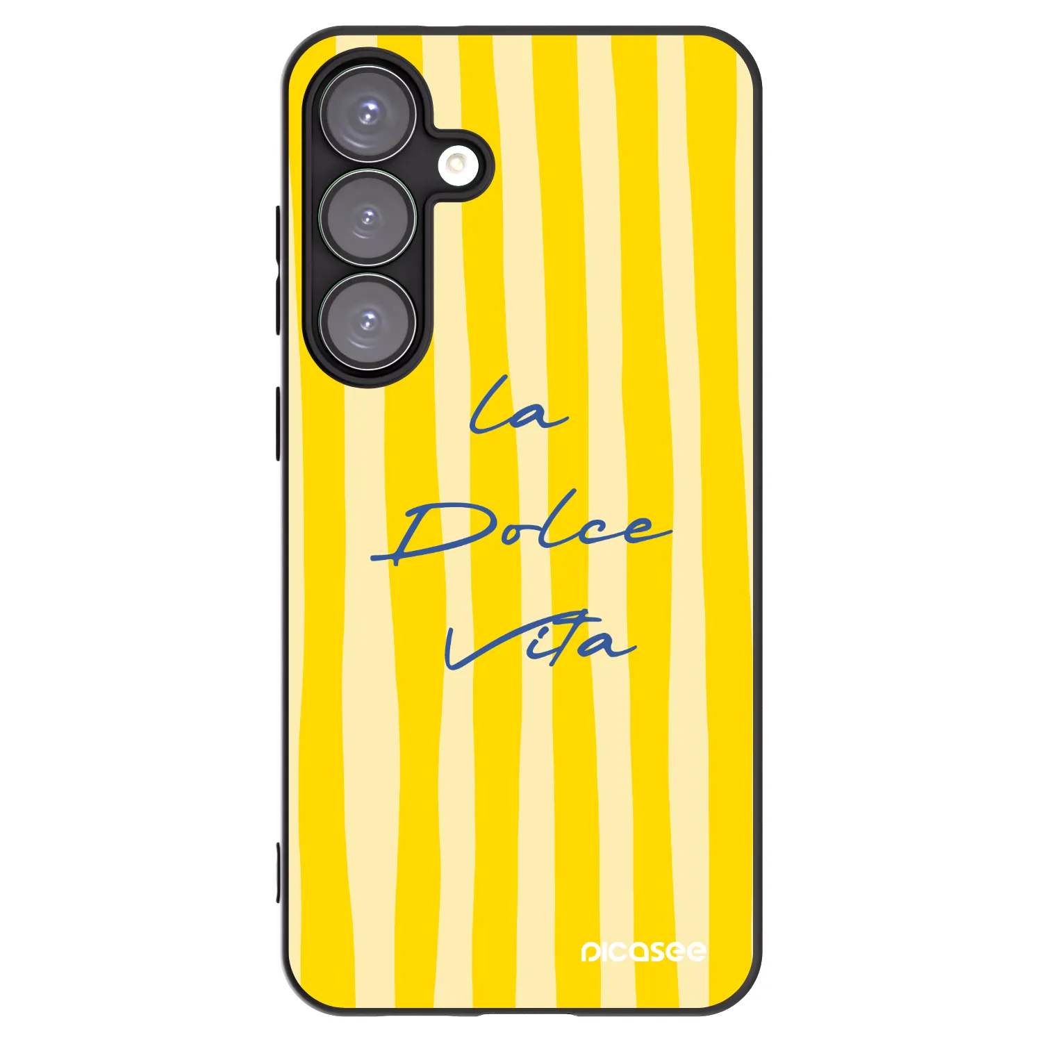 Picasee fekete szilikon tok az alábbi mobiltelefonokra Samsung Galaxy S25+ 5G - Ladolcevita