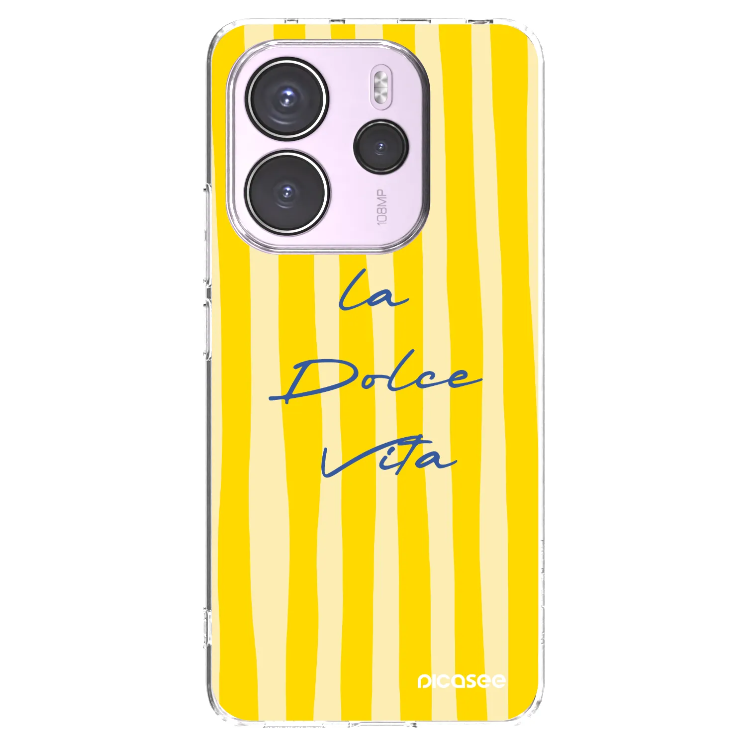 Picasee átlátszó szilikon tok az alábbi mobiltelefonokra Xiaomi Redmi Note 14 4G - Ladolcevita