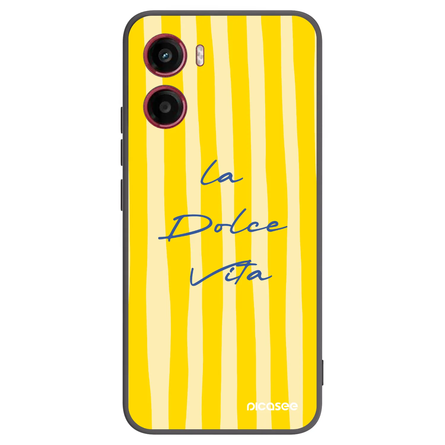Picasee fekete szilikon tok az alábbi mobiltelefonokra Motorola Moto G05 - Ladolcevita