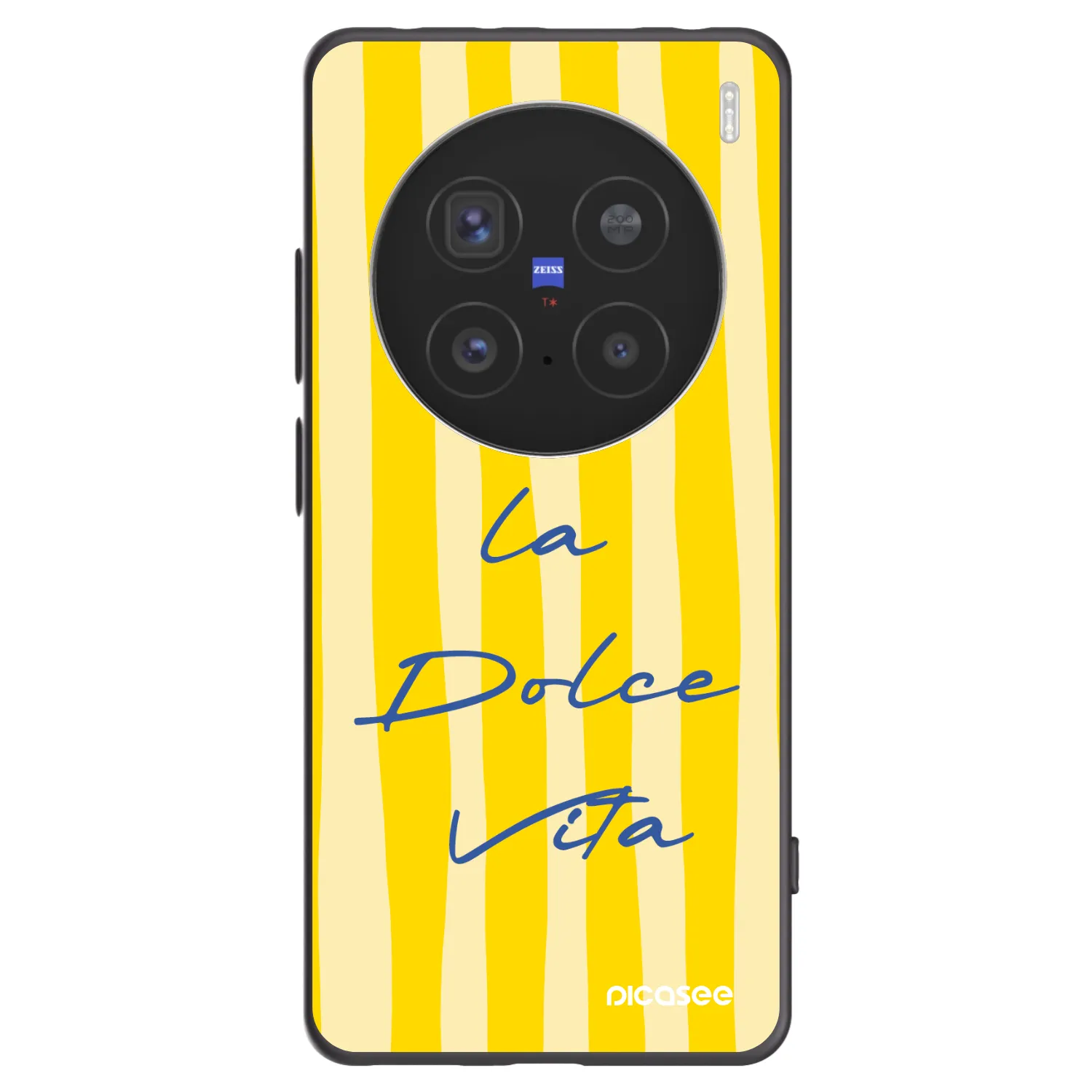 Picasee fekete szilikon tok az alábbi mobiltelefonokra Vivo X200 Pro - Ladolcevita