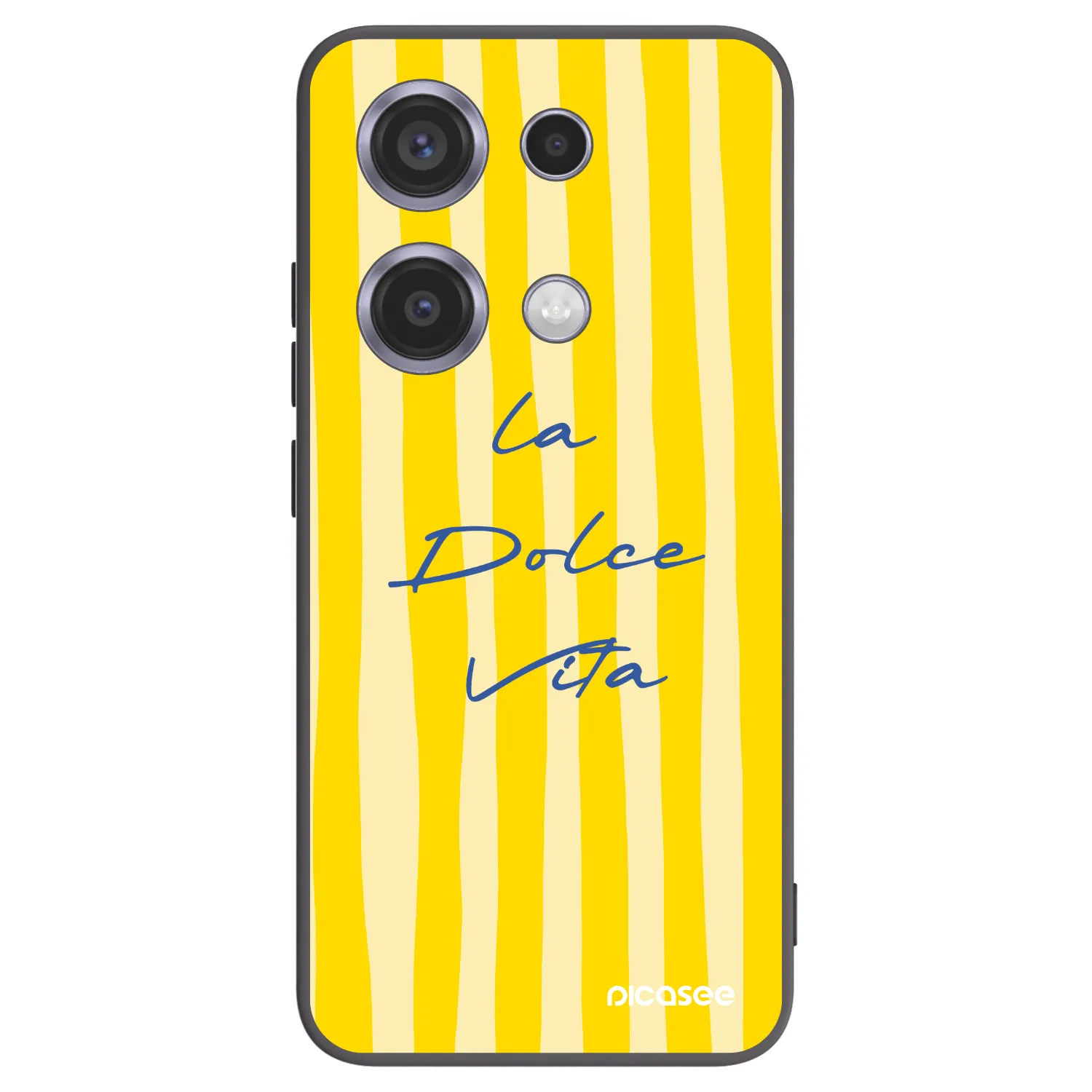 Picasee fekete szilikon tok az alábbi mobiltelefonokra Xiaomi Redmi Note 14S - Ladolcevita