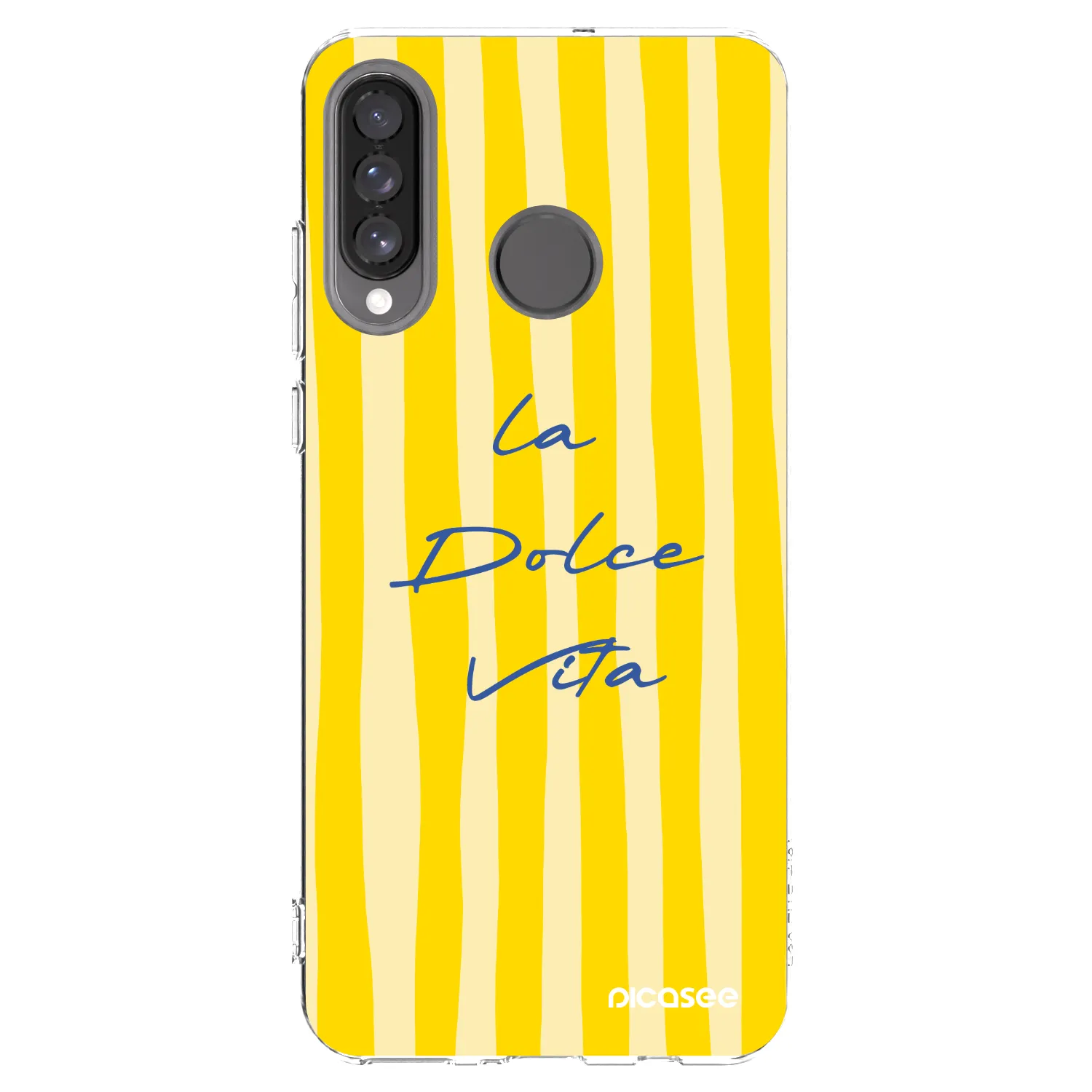 Picasee átlátszó szilikon tok az alábbi mobiltelefonokra Huawei P30 Lite - Ladolcevita