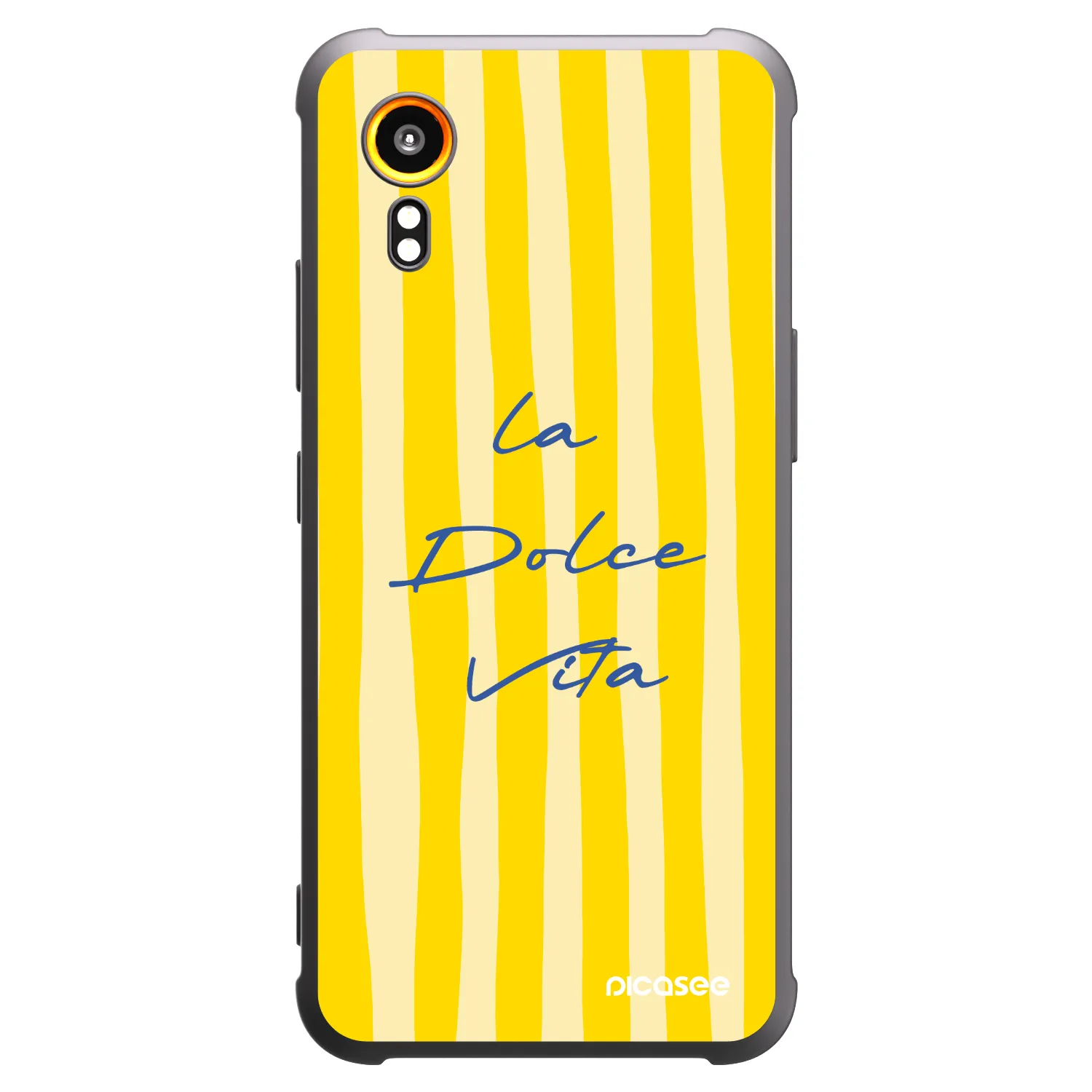 Picasee fekete szilikon tok az alábbi mobiltelefonokra Samsung Galaxy XCover 7 - Ladolcevita