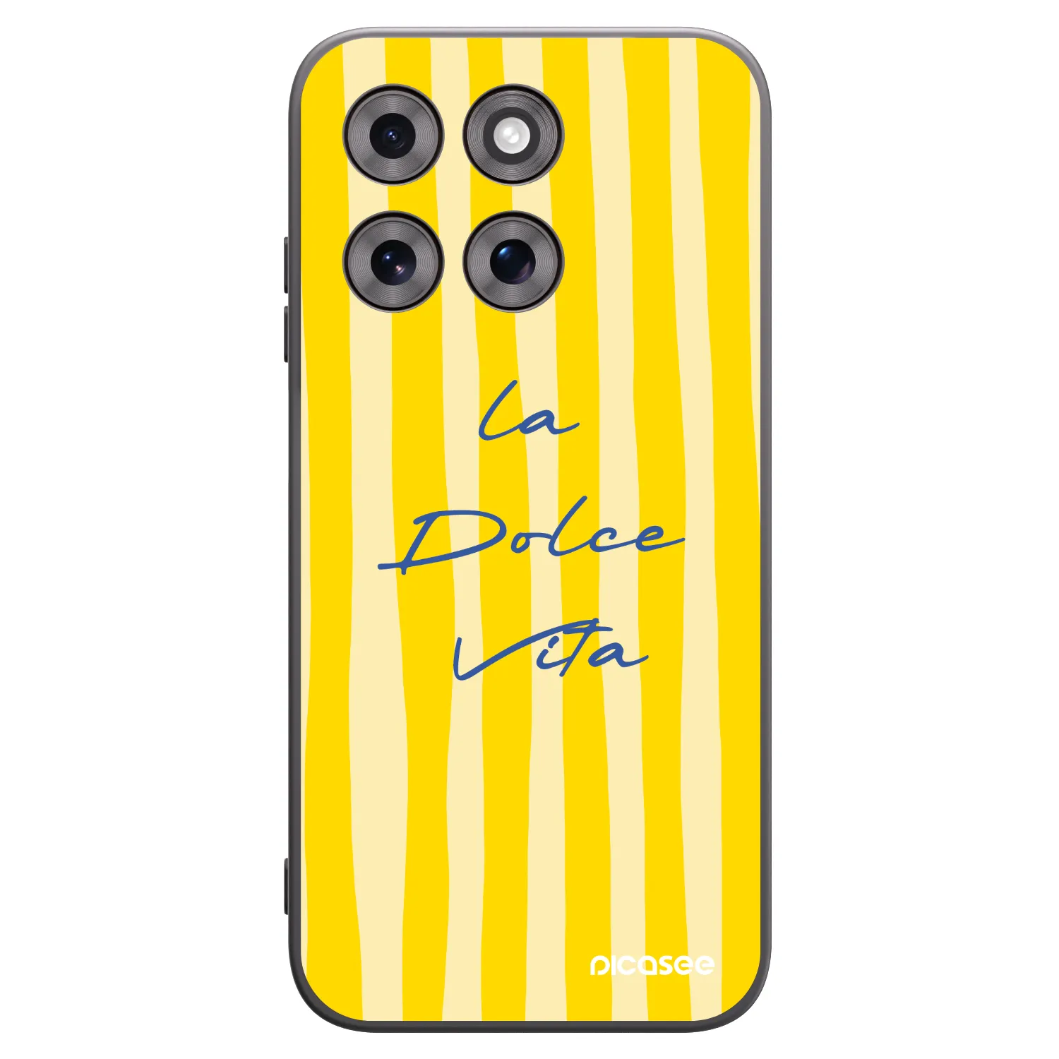 Picasee fekete szilikon tok az alábbi mobiltelefonokra Motorola Moto G77 - Ladolcevita