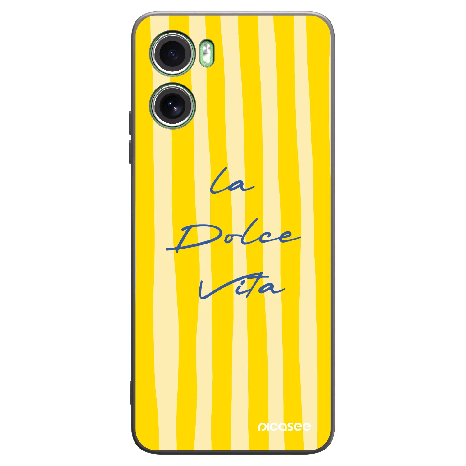 Picasee fekete szilikon tok az alábbi mobiltelefonokra Motorola Moto G06 - Ladolcevita