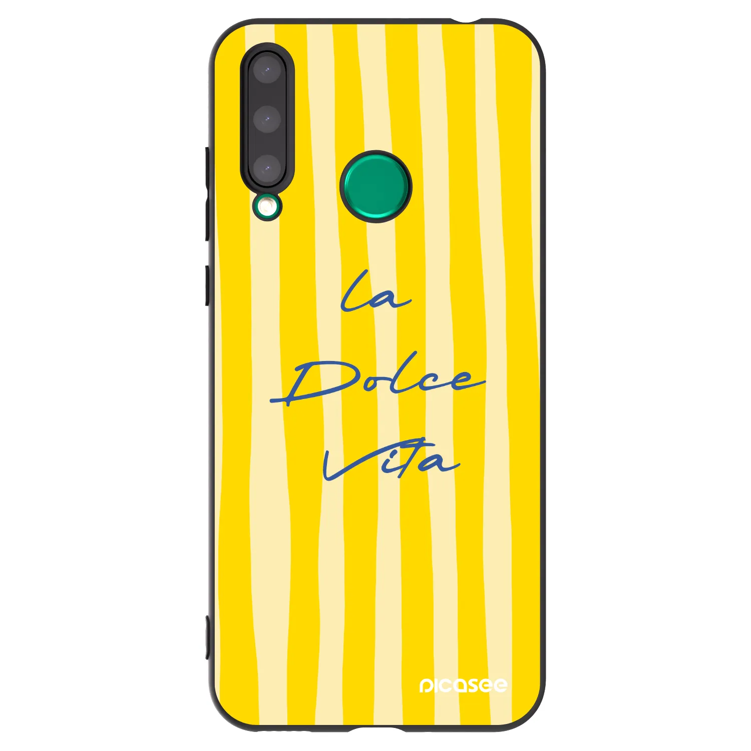 Picasee fekete szilikon tok az alábbi mobiltelefonokra Honor 20 Lite - Ladolcevita