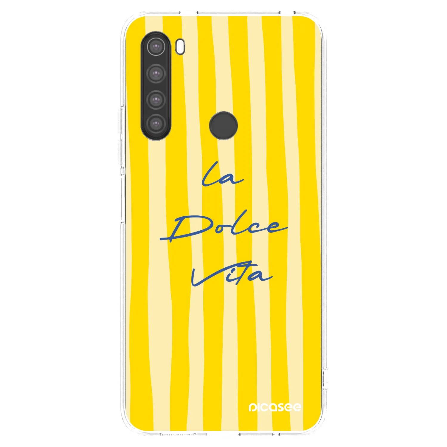 Picasee átlátszó szilikon tok az alábbi mobiltelefonokra Xiaomi Redmi Note 8 - Ladolcevita