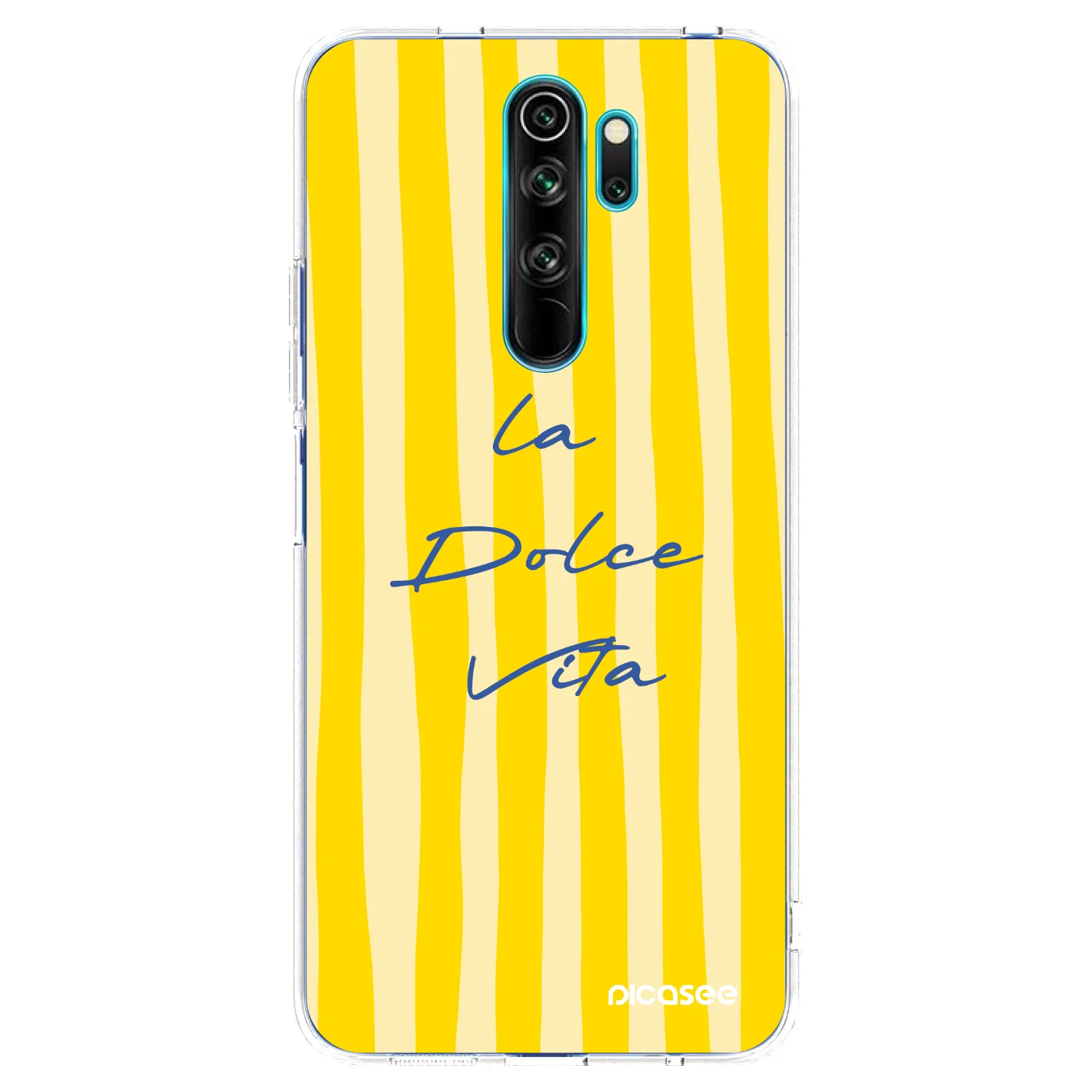 Picasee átlátszó szilikon tok az alábbi mobiltelefonokra Xiaomi Redmi Note 8 Pro - Ladolcevita