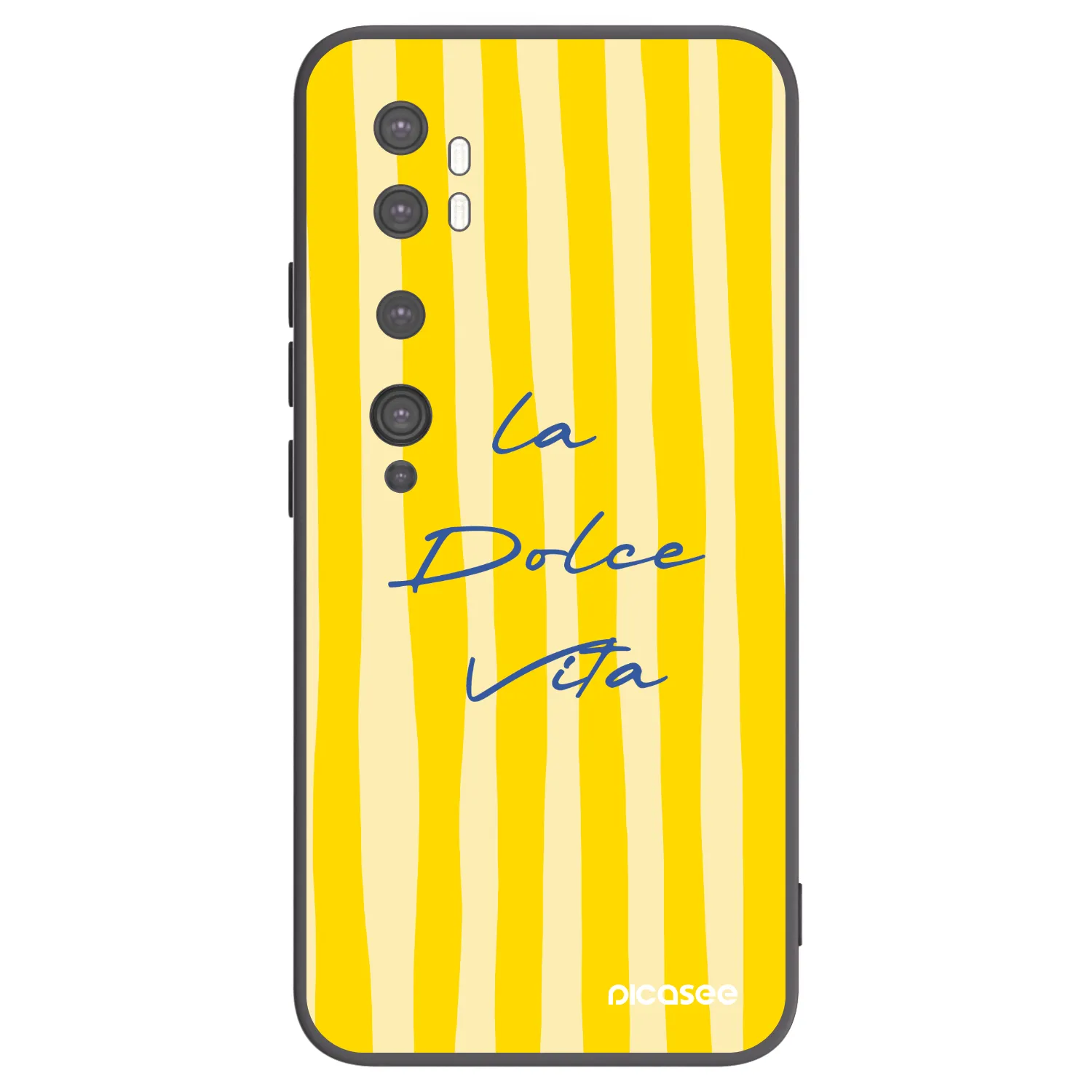 Picasee fekete szilikon tok az alábbi mobiltelefonokra Xiaomi Mi Note 10 (Pro) - Ladolcevita