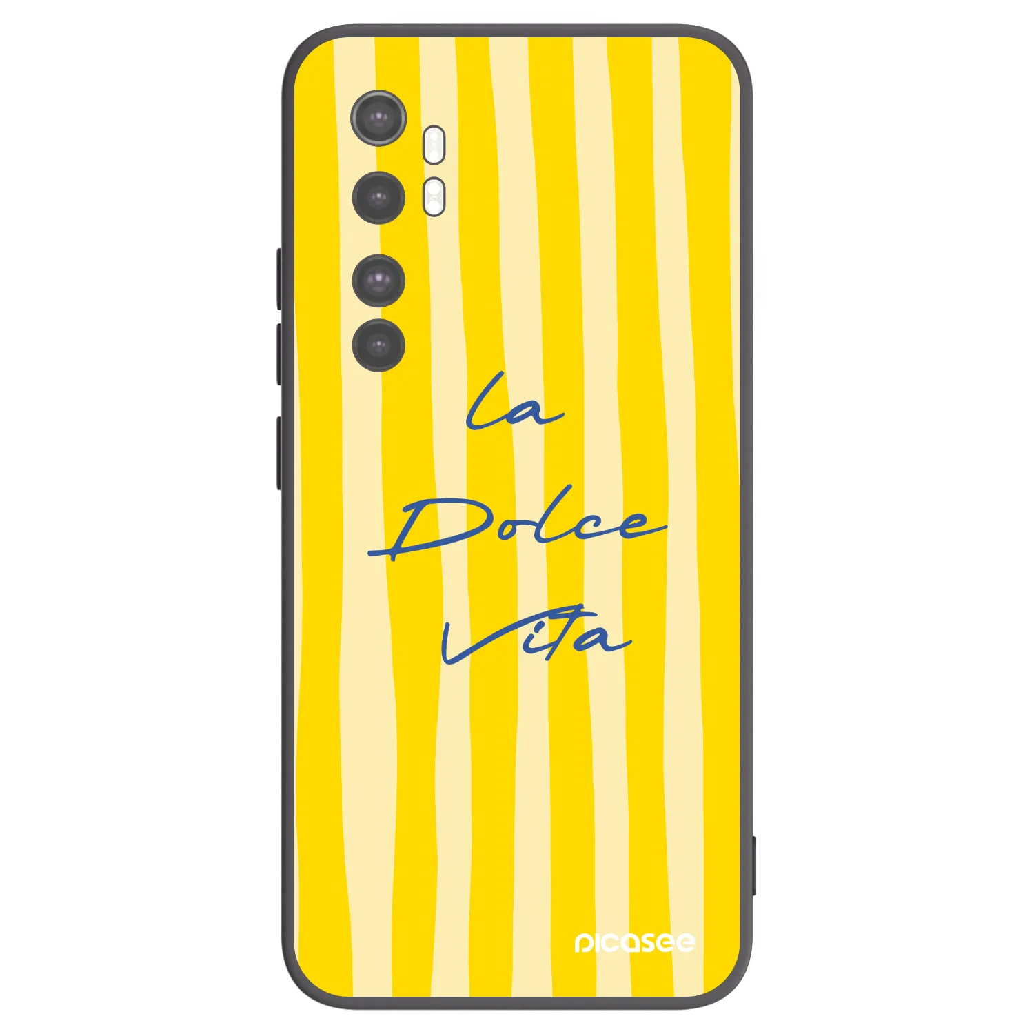 Picasee fekete szilikon tok az alábbi mobiltelefonokra Xiaomi Mi Note 10 Lite - Ladolcevita