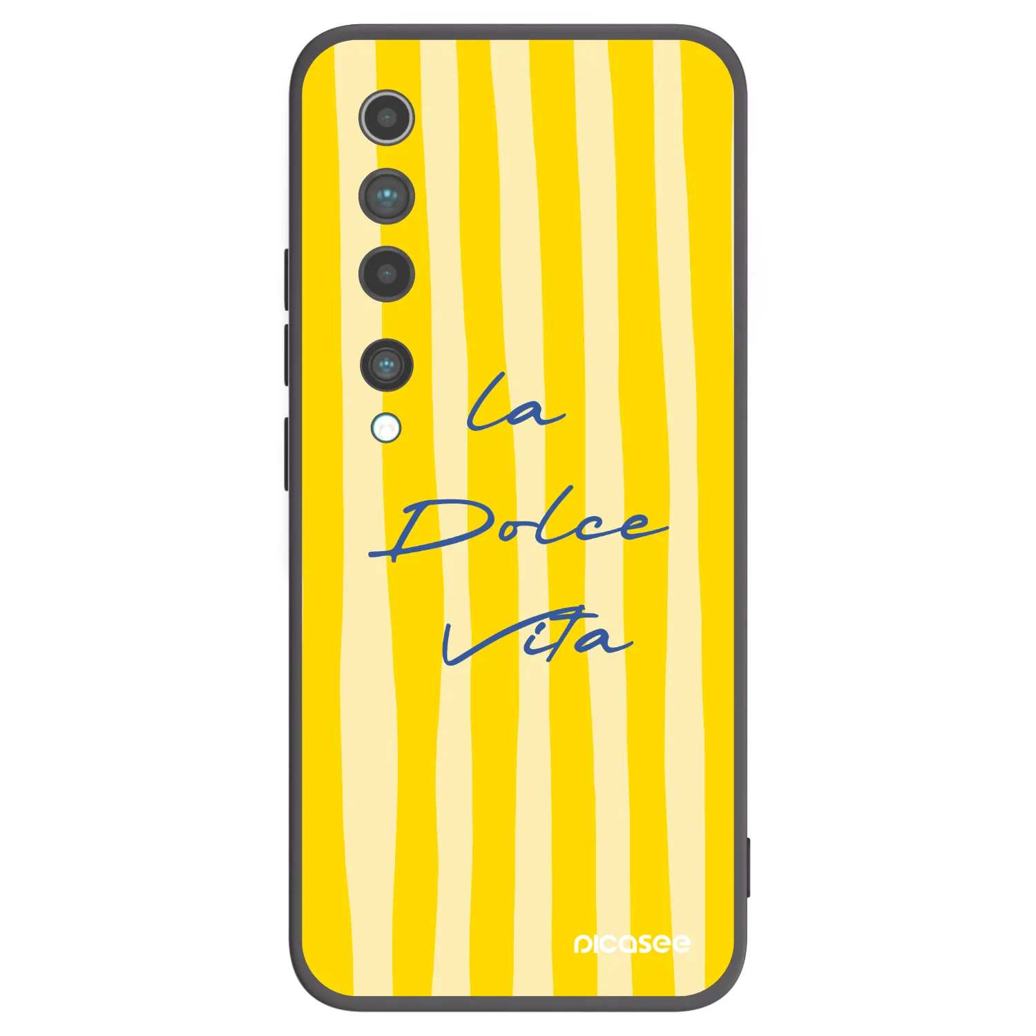 Picasee fekete szilikon tok az alábbi mobiltelefonokra Xiaomi Mi 10 - Ladolcevita