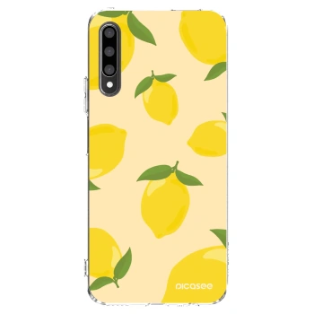 Picasee átlátszó szilikon tok az alábbi mobiltelefonokra Honor 9X Pro - Limoncella