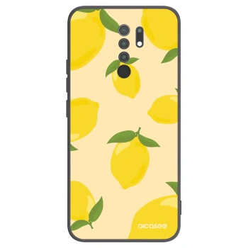 Picasee fekete szilikon tok az alábbi mobiltelefonokra Xiaomi Redmi 9 - Limoncella