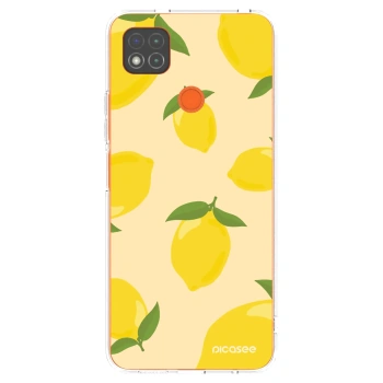 Picasee átlátszó szilikon tok az alábbi mobiltelefonokra Xiaomi Redmi 9C - Limoncella