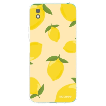 Picasee fekete szilikon tok az alábbi mobiltelefonokra Xiaomi Redmi 9A - Limoncella
