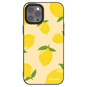 Picasee fekete szilikon tok az alábbi mobiltelefonokra Apple iPhone 12 Pro Max - Limoncella