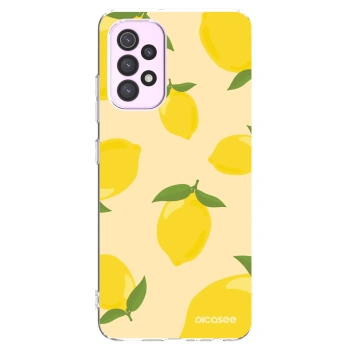 Picasee átlátszó szilikon tok az alábbi mobiltelefonokra Samsung Galaxy A32 5G A326B - Limoncella