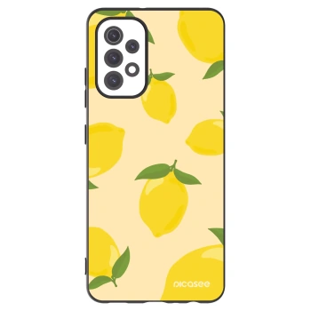 Picasee fekete szilikon tok az alábbi mobiltelefonokra Samsung Galaxy A32 5G A326B - Limoncella