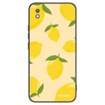 Picasee fekete szilikon tok az alábbi mobiltelefonokra Xiaomi Redmi 9AT - Limoncella